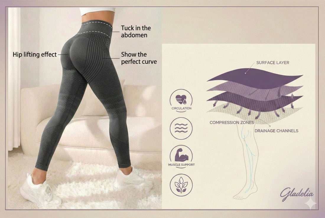 SculptTech™ 3D Drainage Mesh Leggings: How They Fight Cellulite