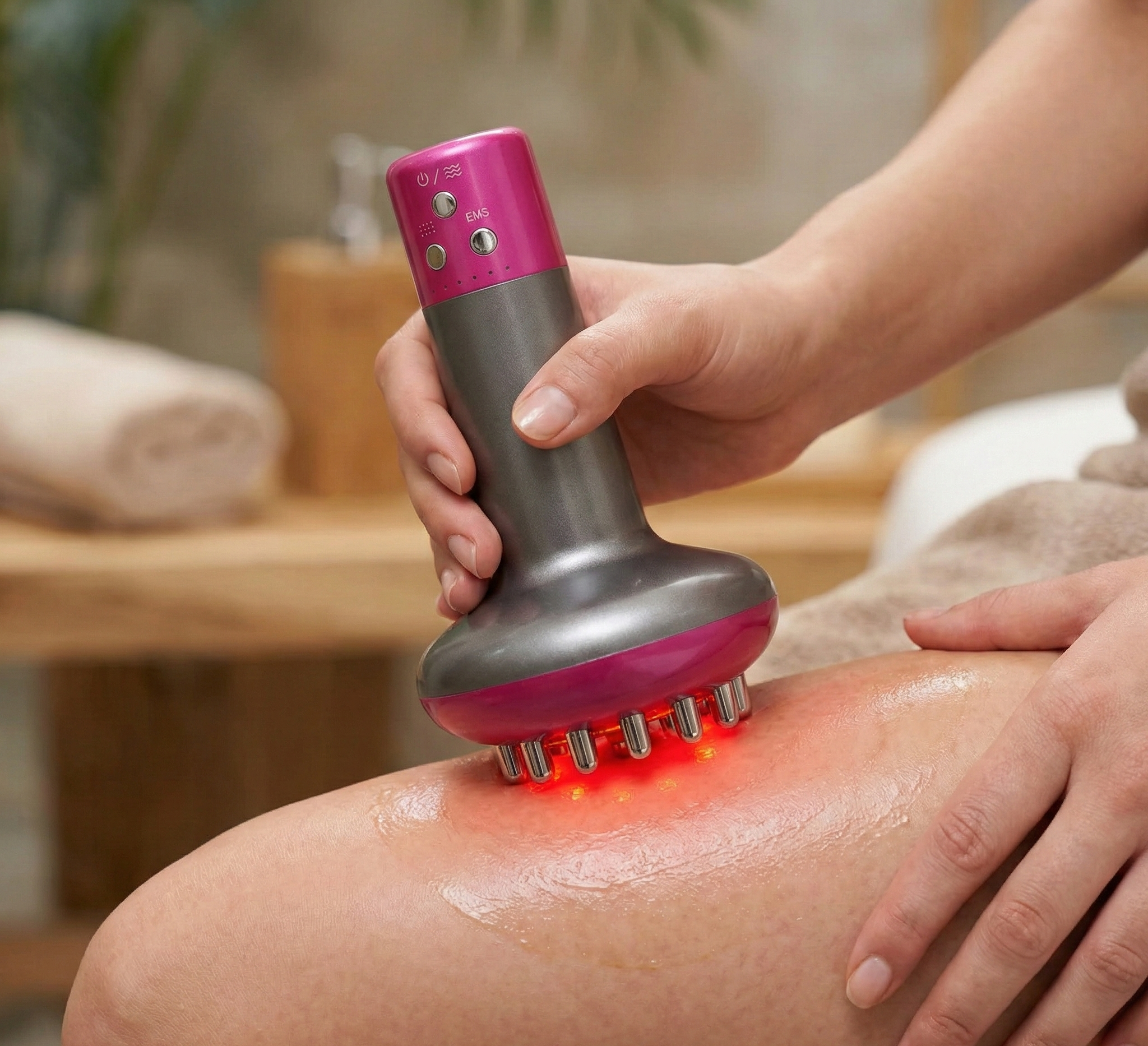 Microcurrent Lymphatic Drainage Massager