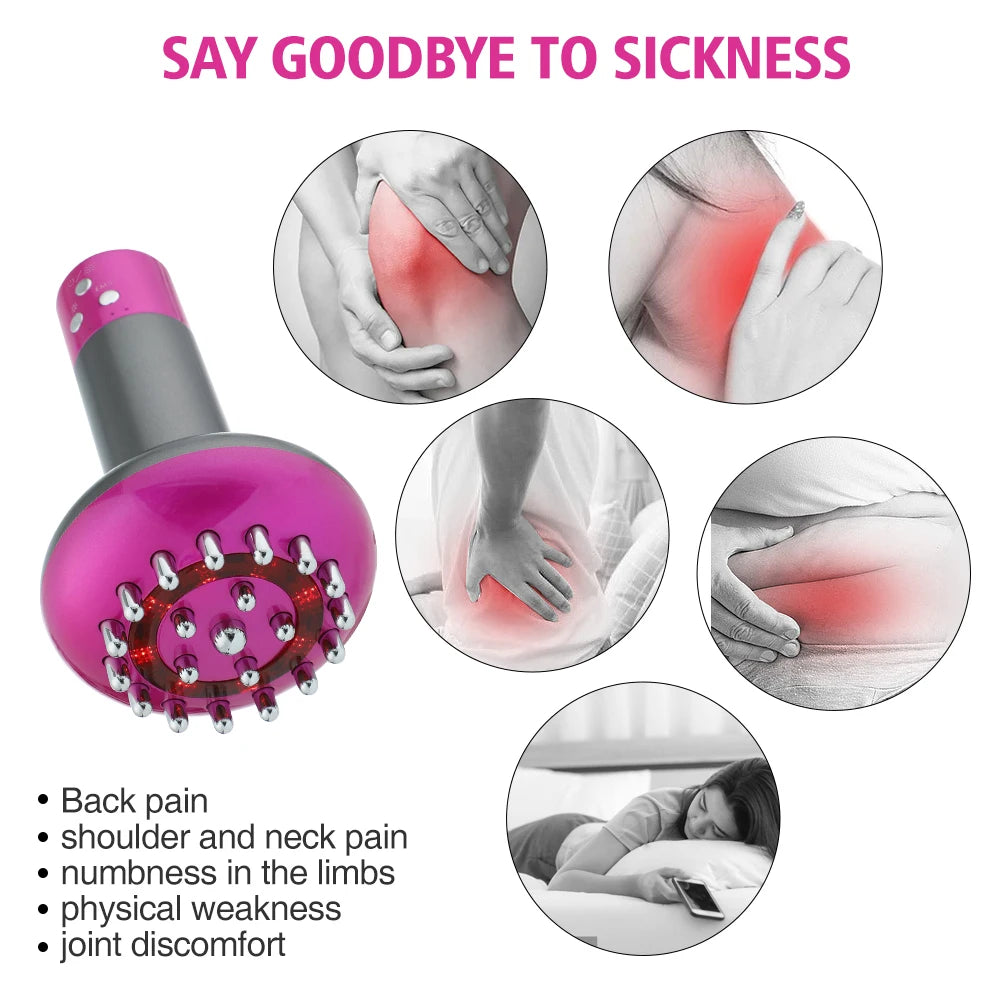 Microcurrent Lymphatic Drainage Massager